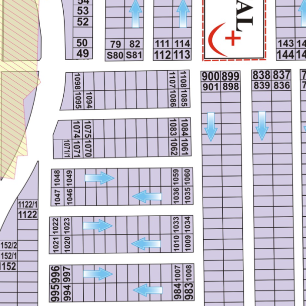 S-1075-Residential Plot For sale in DHA Phase 7, Lahore Pakistan-1