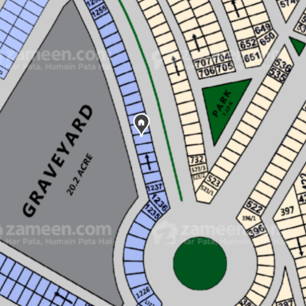 Main 120 Feet Rod Plot For Sale In DHA Phase 8-1
