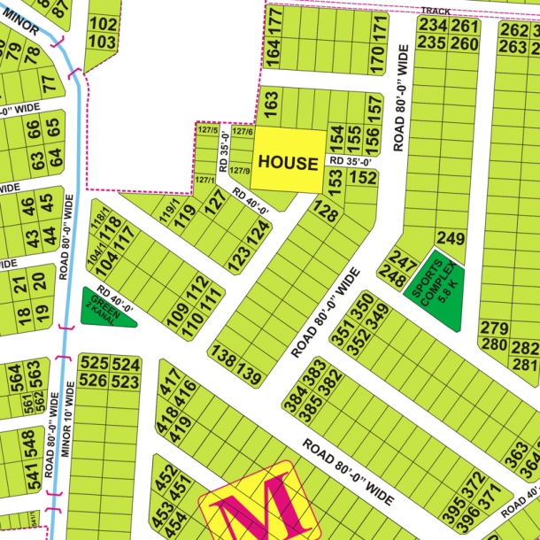 M-127/8-Residential Plot For Sale In DHA Phase 5-1