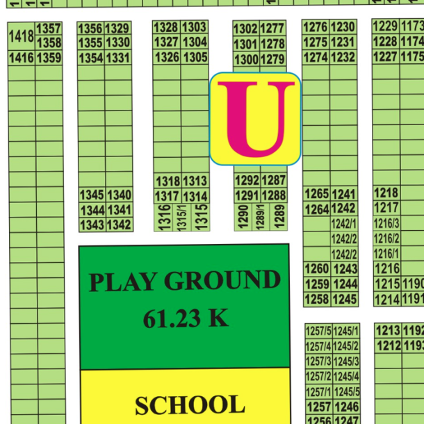 U-1287- Residential Plot For Sale In DHA Phase 7-1