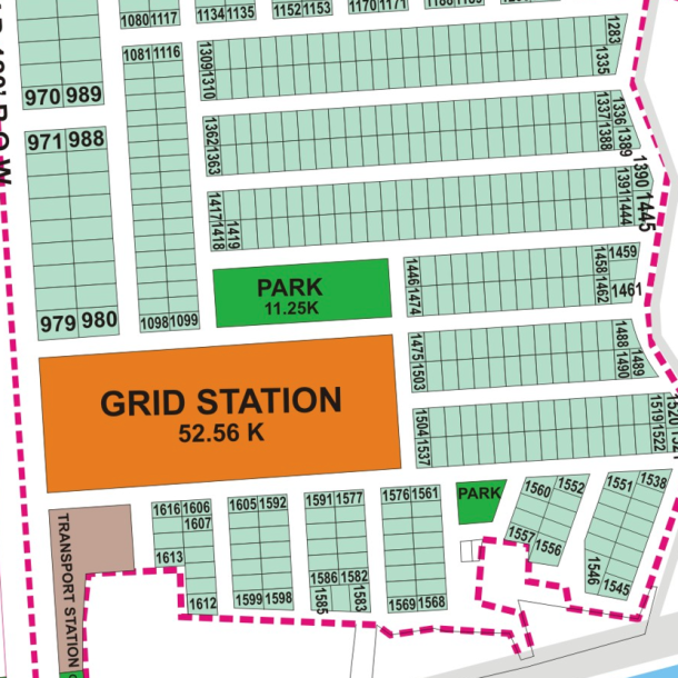Secure & Spacious: 1 Kanal Plot for Sale in DHA Phase 9 Prism-1