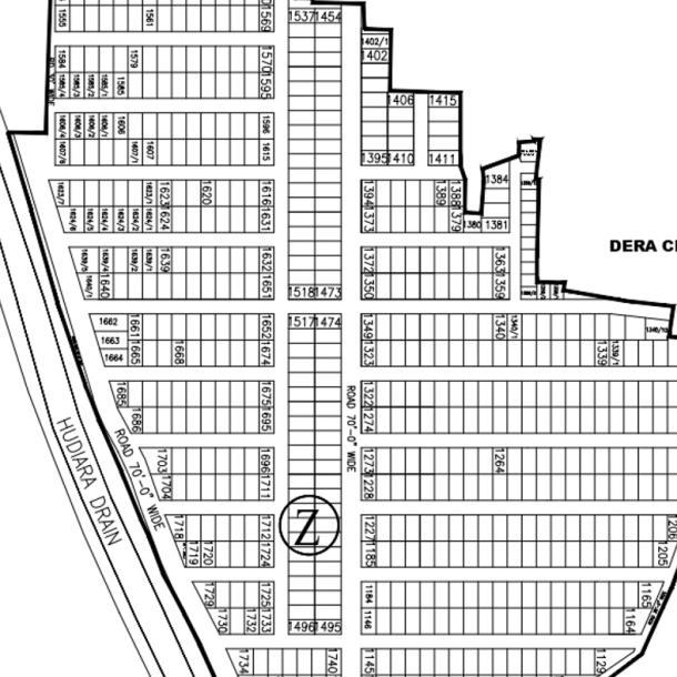 1 Kanal Plot For Sale in DHA Phase 7-1