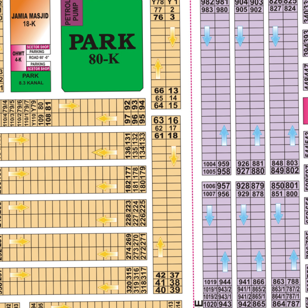 Y-28-Plot For sale in DHA Phase 7, Lahore Pakistan-1