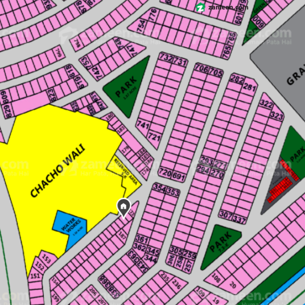 70 Feet Rod 1 Kanal Plot For Sale In DHA Phase 8-1