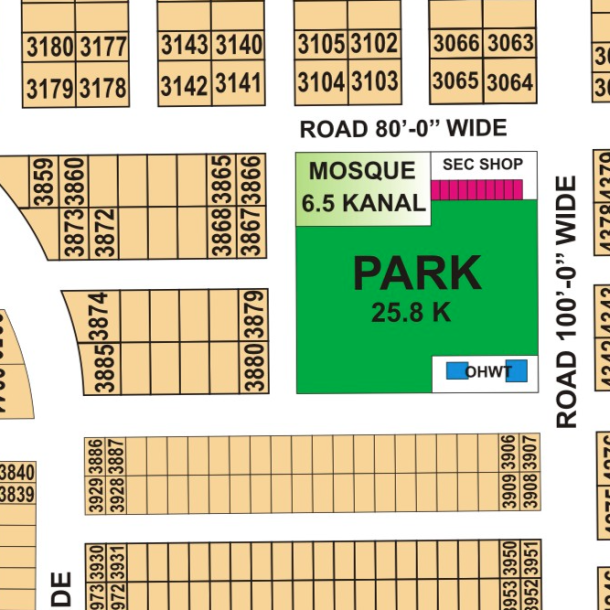 10 Marla Residential Plot For Sale In DHA Phase 7-1