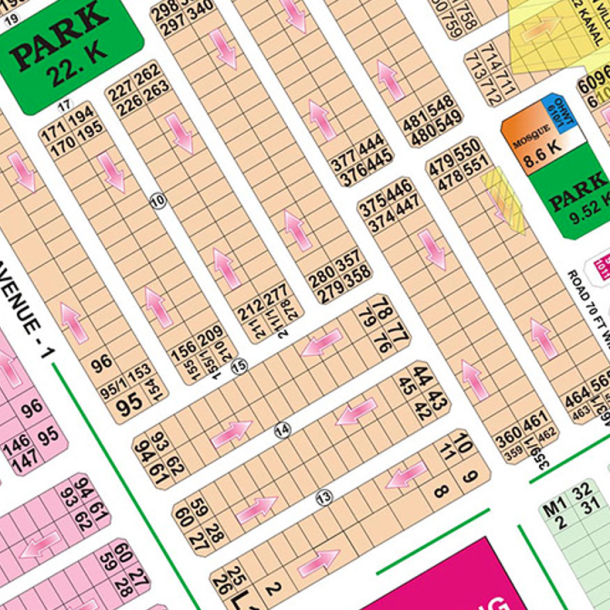 L-470- Residential Plots For Sale In DHA Phase 6-1