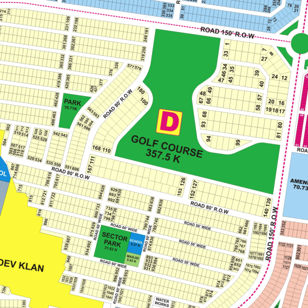 597-D-Resedential Plot DHA Phase 9 Prism-1