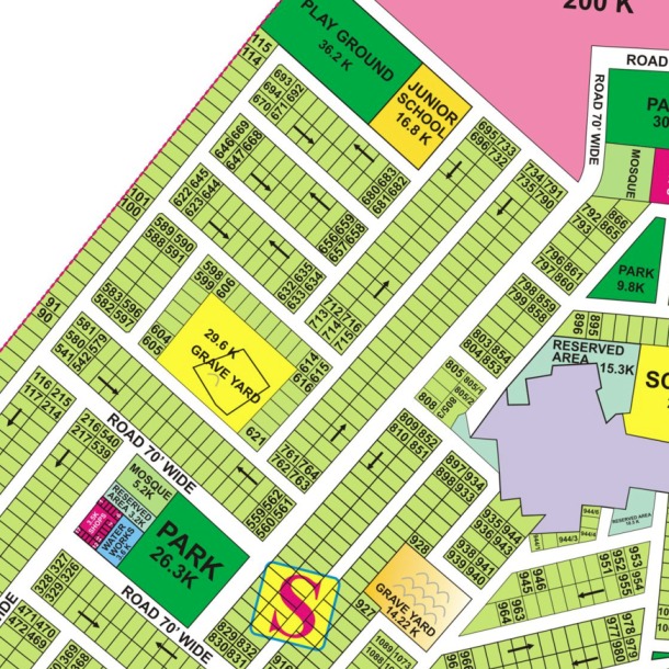 S-660- Residential Plots For Sale In DHA Phase 8-1
