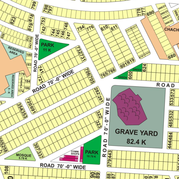 X-739- Residential Plots For Sale In DHA Phase 8-1