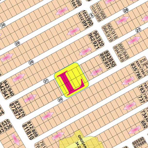 L-862+863 Pairs Plots For sale in DHA Phase 6, Lahore Pakistan-1