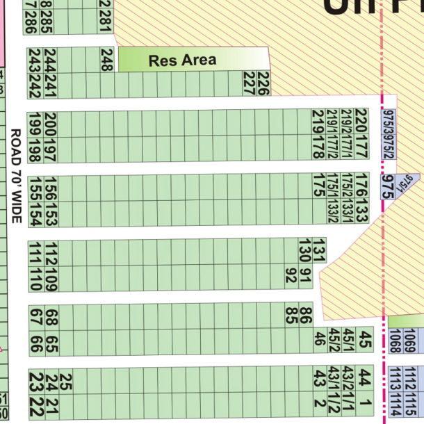 1 Kanal Residential Plot For Sale In DHA Phase 7-1