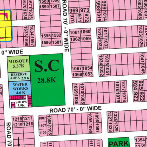 T-926-Residential Plot For Sale in DHA Phase 8 Lahore-1