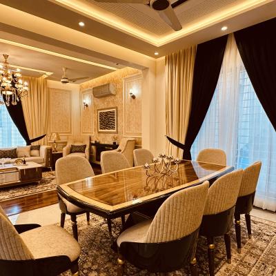 Solar Installed Fully Furnished 1 Kanal Modern Design House for Sale