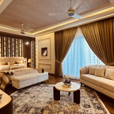 Solar Installed Fully Furnished 1 Kanal Modern Design House for Sale