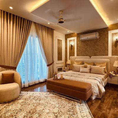 Solar Installed Fully Furnished 1 Kanal Modern Design House for Sale