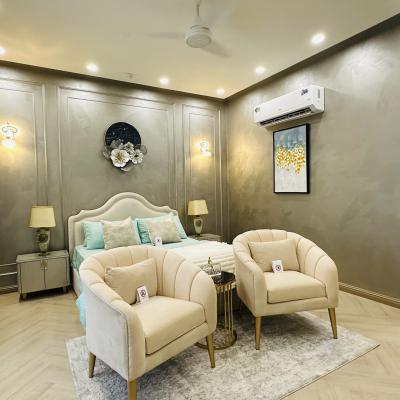 Corner Solar Install Full Furnished 1 Kanal Luxury Bungalow