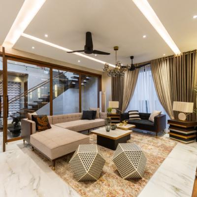 1 Kanal Fully Furnished Full Basement with Swimming Pool, Home Theater House for Sale