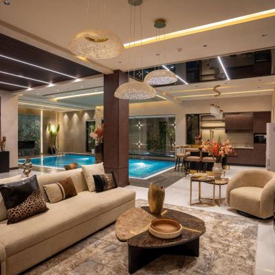 1 Kanal Full Basement Fully Furnished With Swimming Pool, Home Theater Bungalow For Sale