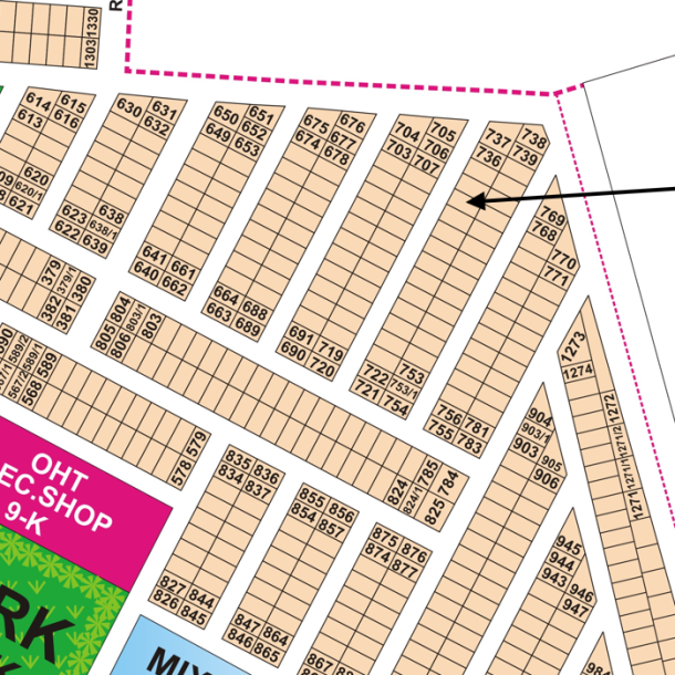 Direct from Owner 5 Marla Plot in DHA Phase 9 Town Block B-1
