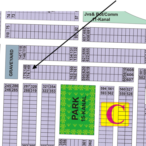 5 Marla Plot Near Ring Road DHA Phase 9 Town Lahore Block C-1