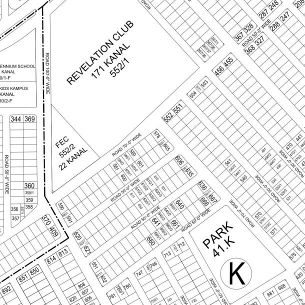 1 Kanal Plot At 70’Ft Road in DHA Phase 6 Lahore-1