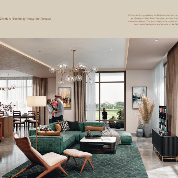 3‑Bedroom Apartment 8 Green DHA Raya-21