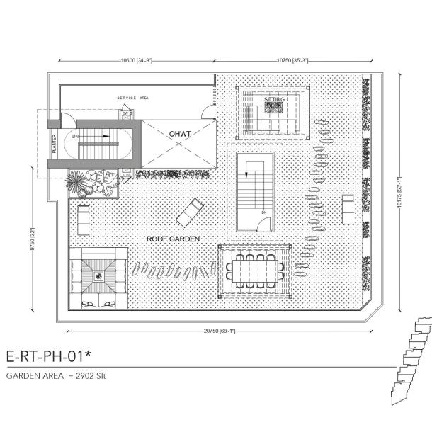 3‑Bedroom Apartment 8 Green DHA Raya-16