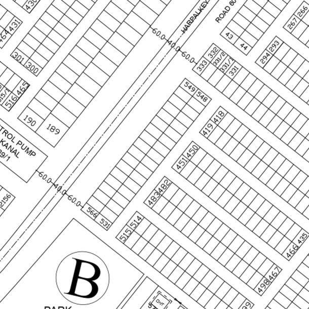 5 Marla Plot For Sale B - 311 Demand 95 Lac Senter Location In DHA Phase 9 Town-1