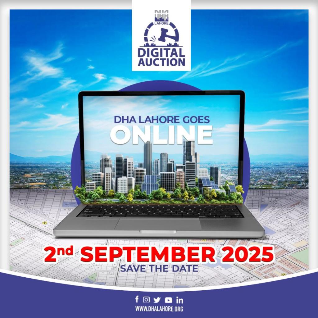 DHA Lahore Digital Auction 2025