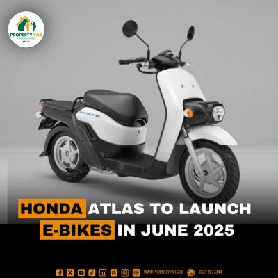 Honda Atlas To Launch E-Bikes In June 2025
