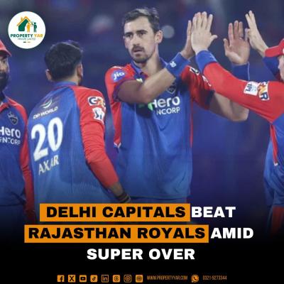 Delhi Capitals beat Rajasthan Royals Amid Super Over