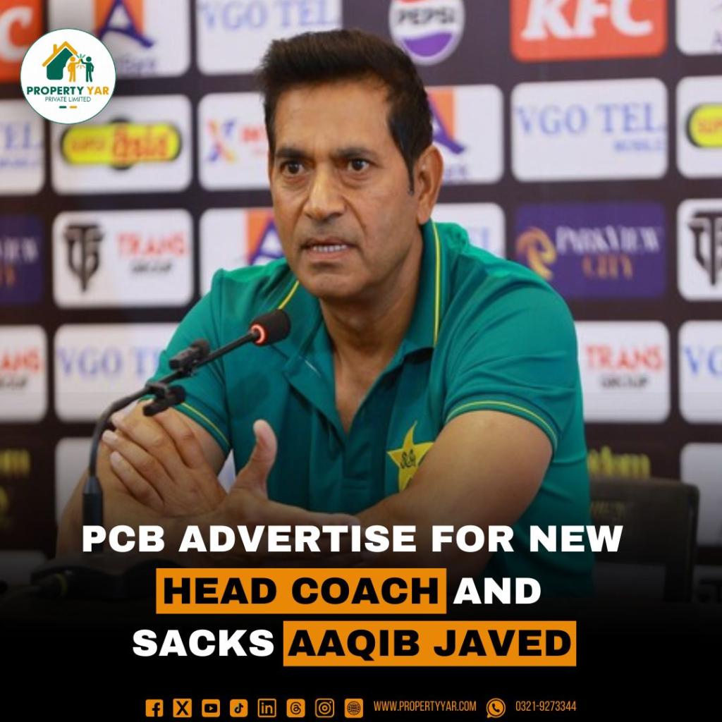 PCB Advertise for New Head Coach and Sacks Aaqib Javed