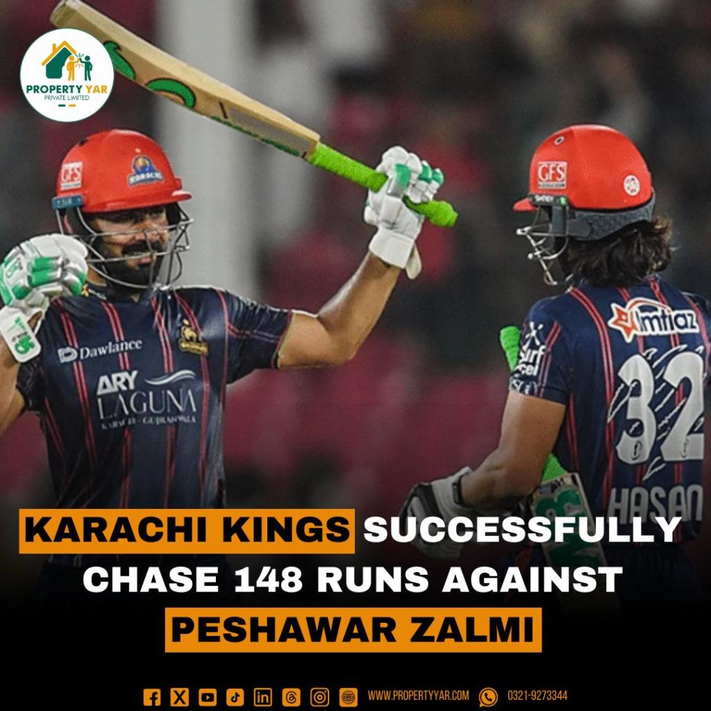 Karachi Kings Successfully Chase 148 runs against Peshawar Zalmi