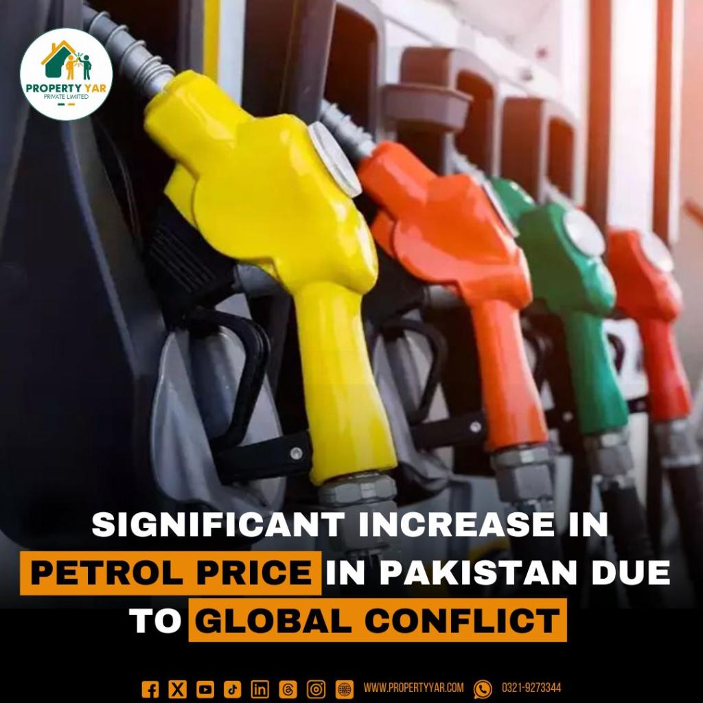 Significant increase in Petrol Price In Pakistan due to Global Conflict