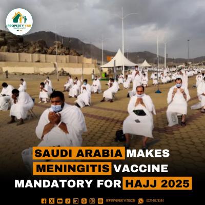 Saudi Arabia Makes Meningitis Vaccine Mandatory for Hajj 2025