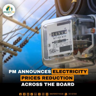 PM Announces Electricity Price reduction across the board