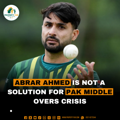 Abrar Ahmed is not a solution for Pakistan's middle overs crisis.