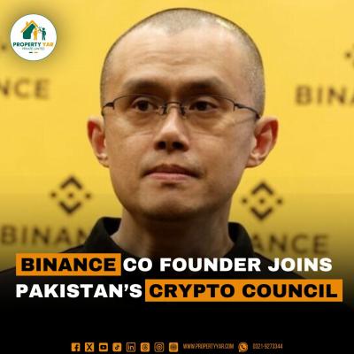 Binance Co Founder Joins Pakistan's Crypto Council