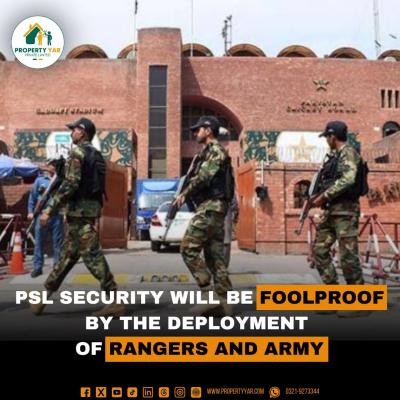 PSL Security will be foolproof By The Deployment of Rangers and Army