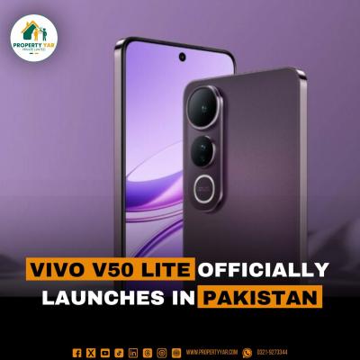 Vivo V50 Lite Officially Launches in Pakistan
