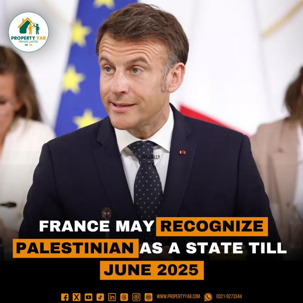France May Recognize Palestinian as a State Till June 2025