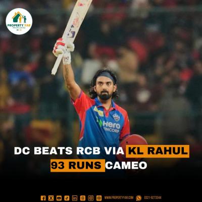 DC Beats RCB Via KL Rahul 93 Runs Cameo in IPL 2025