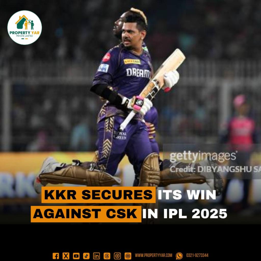 KKR Secures its Win against CSK in IPL 2025