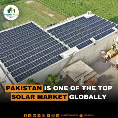 Pakistan Is One of The Top Solar Market Globally