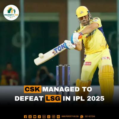 CSK Managed to Defeat LSG in IPL 2025