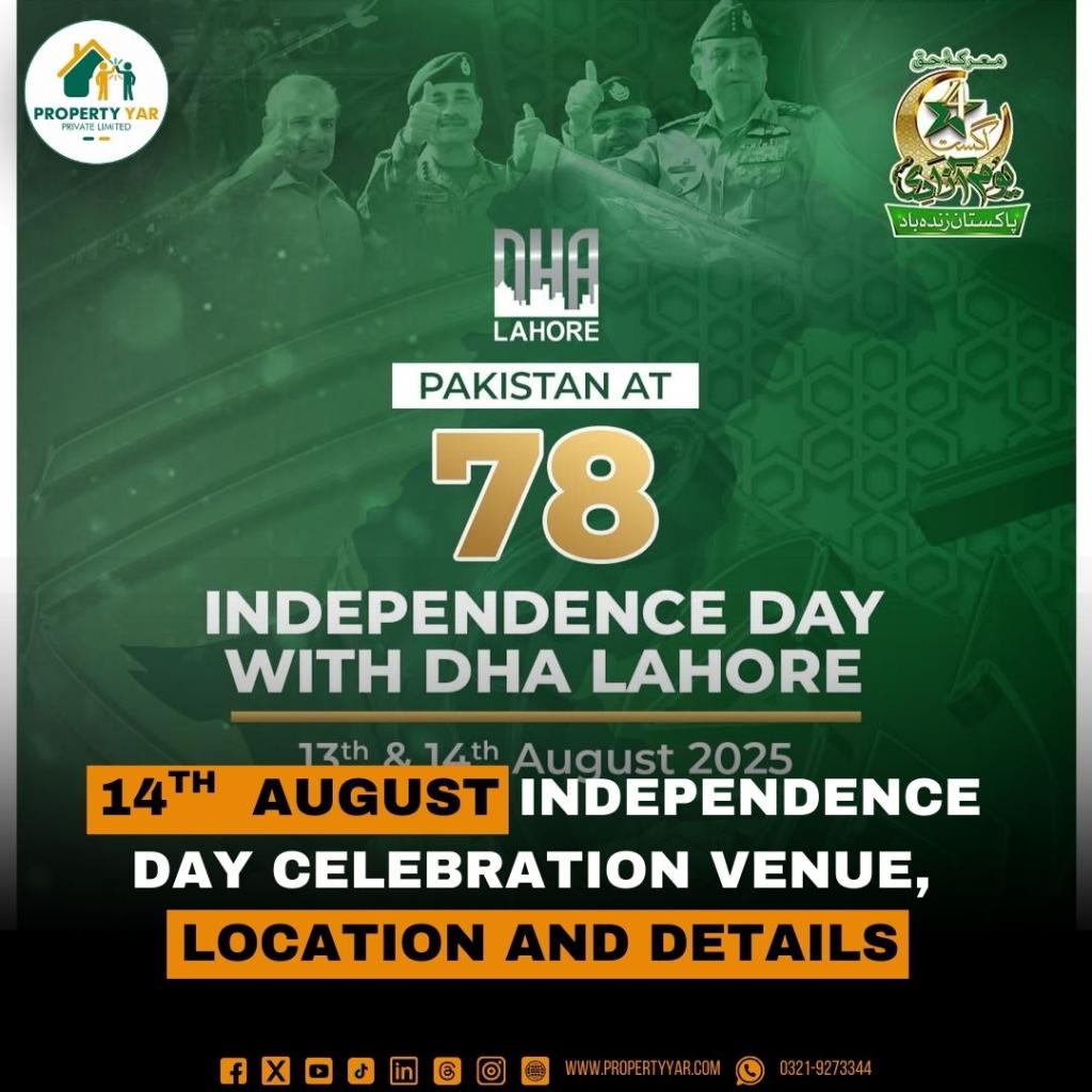 14th August Independence Day Celebration Venue Location and Details