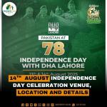 14th August Independence Day Celebration Venue Location and Details