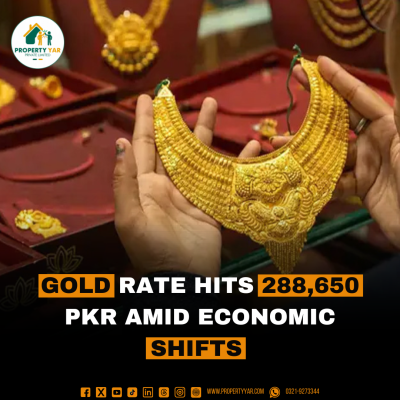 Gold Rate Hits 288,650 PKR Amid Economic Shifts