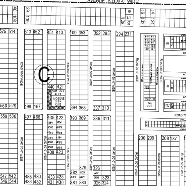 1 Kanal Plot For Sale In DHA Phase 6-1