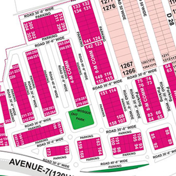 4 Marla Commercial Plot For Sale In DHA Phase 6-1